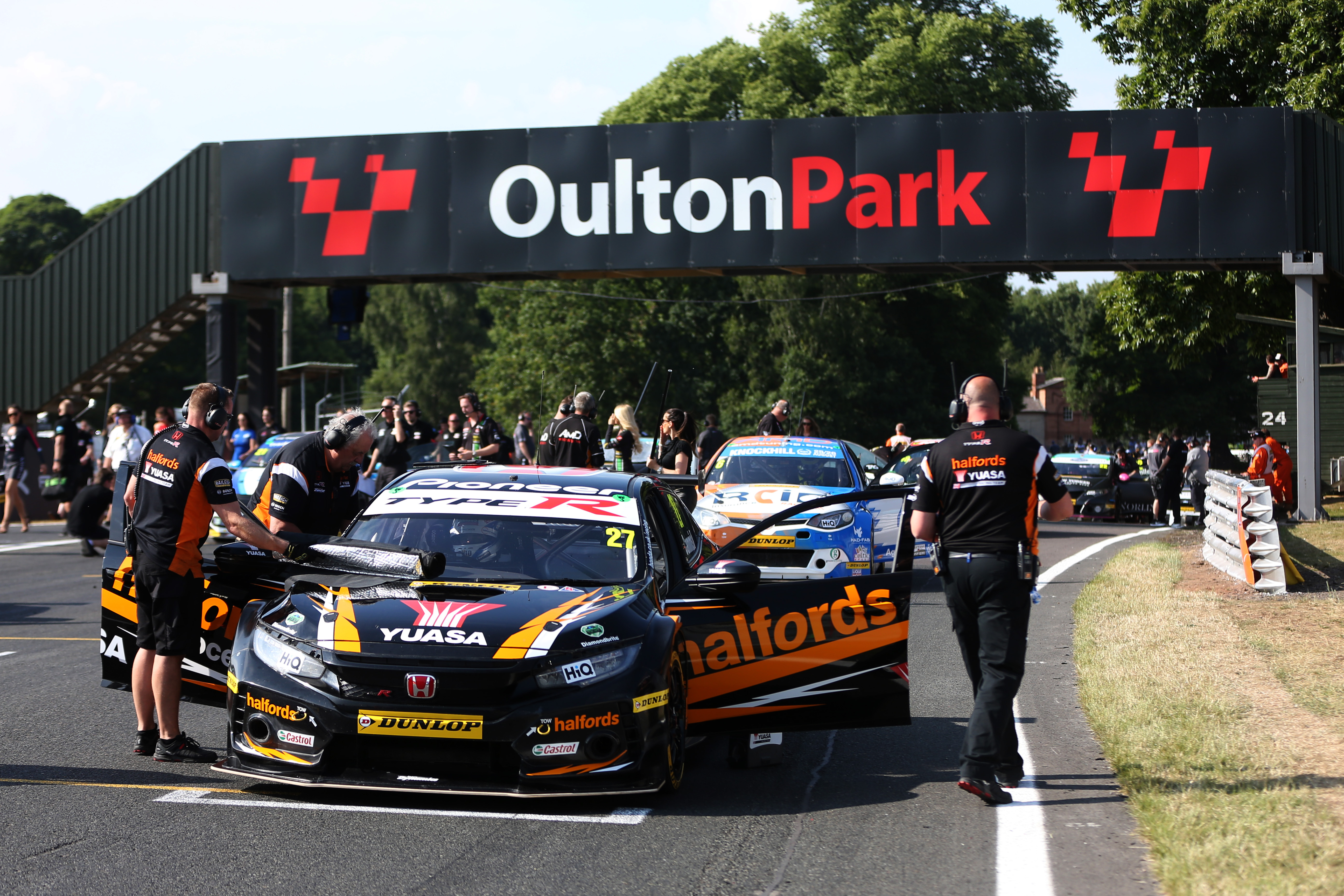 Dan Cammish in Oulton Park